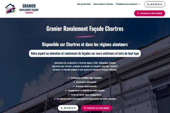 granier-ravalement-facade-chartres-bienvenue